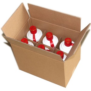 瓦楞纸纸板瓶葡萄酒啤酒运输纸箱 - Product Image 6