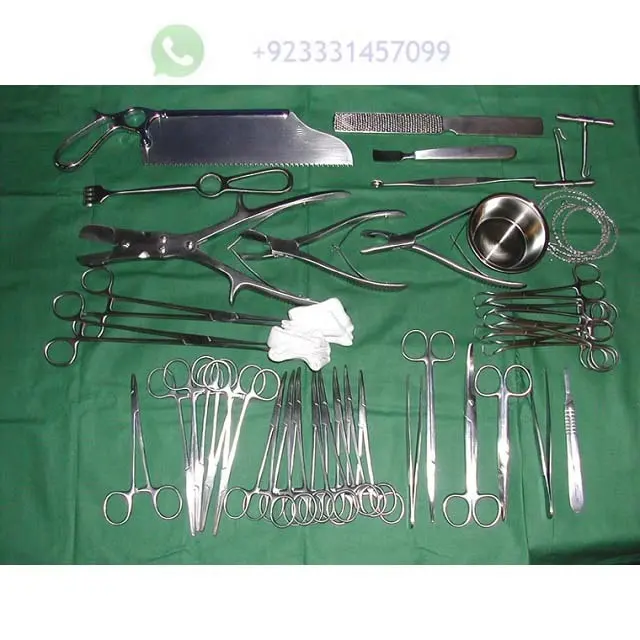 Amputação conjunto de instrumento cirúrgico, aço inoxidável de alta qualidade, atacado, aprovado ce marcação