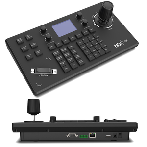 JP885N новейший NDI HX IP Джойстик контроллер 5-дюймовый ЖК-экран в режиме реального времени предварительный просмотр 4D клавиатура Поддержка PoE On vif - Product Image 1