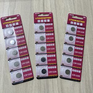 3V CR1220 40mAh 3.0V แบตเตอรี่ลิเธียมเซลล์ปุ่ม MnO2 แบตเตอรี่เหรียญแบตเตอรี่สําหรับนาฬิกาของเล่นคอมพิวเตอร์เครื่องคิดเลขแบตเตอรี่ - Product Image 5