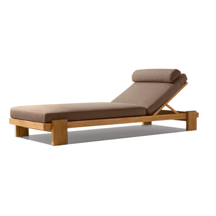 Chaise de plage en teck1