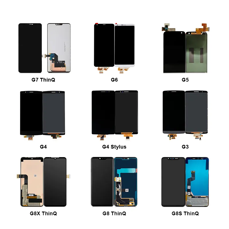 شاشة LCDs للهاتف المحمول لـ LG G2 G3 G4 ستلوس G5 G6 G7 واحد G8 G8S G8X ThinQ استبدال محول رقمي