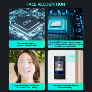 LEELEN 7 Inches Touch Screen Visual <strong>Intercom</strong> Dual Camera Remote Control Ip <strong>Intercom</strong> with Face Recognition <strong>Intercom</strong> <strong>System</strong> - Product Image 3