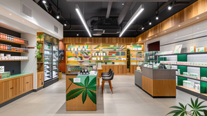 Khói cửa hàng hiển thị thiết kế nội thất xì gà hiển thị Showcase thuốc lá kệ trưng bày tủ cho các cửa hàng bán lẻ - Product Image 5