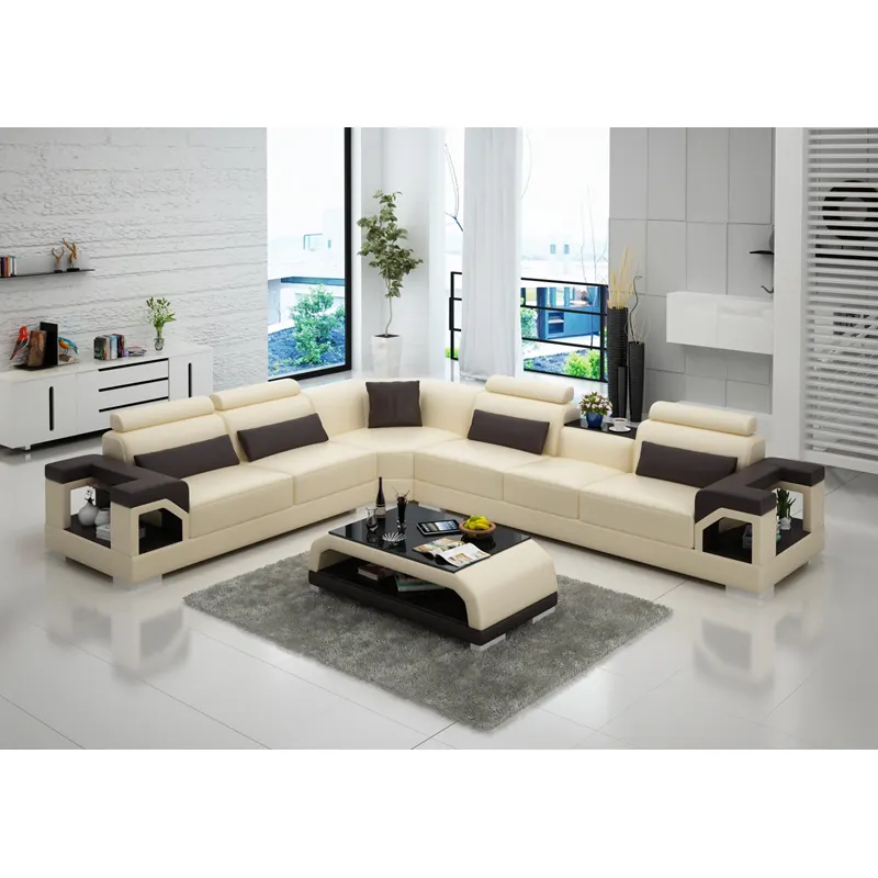 American foshan mobili funzione grano divano letto in pelle per divano sedie set moderno divano turco set mobili soggiorno blu