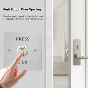 Interruttore di rilascio della porta del pulsante dell'uscita del pannello metallico dell'acciaio inossidabile per il sistema di controllo accessi - Product Image 4