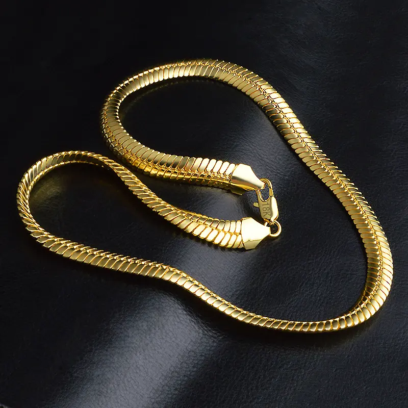 Man Heavy Stainless Steel Jewelry Latest Design For Men's Oem Gold 316 Bracelet Men Necklace Chain