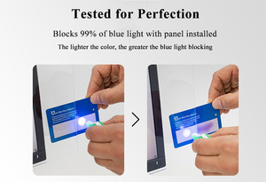 Máy tính xách tay máy tính ánh sáng màu xanh phim bảo vệ màn hình trẻ em máy tính xách tay bảo vệ màn hình riêng tư lọc dễ dàng cài đặt - Product Image 4