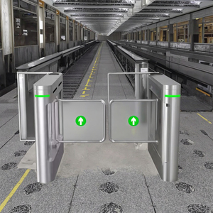 بوابة دوارة أوتوماتيكية عالية الأمان للتحكم في دخول المشاة، حاجز متأرجح سريع من الفولاذ المقاوم للصدأ بدرجة حماية IP54 - Product Image 5