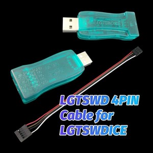 LGTSWDICE Programmer/Emulator Development Board Kit für LGT8F328P SSOP20 LQFP32 LQFP48 usw.