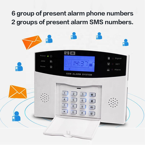 智能WiFi GSM自动拨号报警图雅应用通知智能控制防入侵者家庭商店无线安全报警系统 - Product Image 3