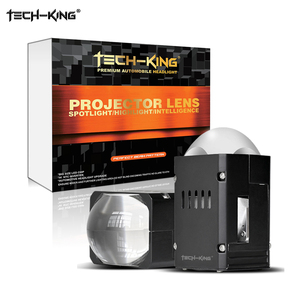 Tech-King ทั่วไป110W มินิโปรเจคเตอร์เลนส์ไบ LED เมทริกซ์โมดูลเลนส์เลเซอร์ไฟตัดหมอก1.8นิ้วเลนส์ไฟหน้า - Product Image 2