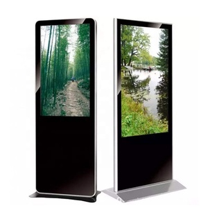 55/65 Inch Vertical Floor Standing Advertising Machine Touch <strong>LCD</strong> <strong>Display</strong> Video Network Player - Product Image 4