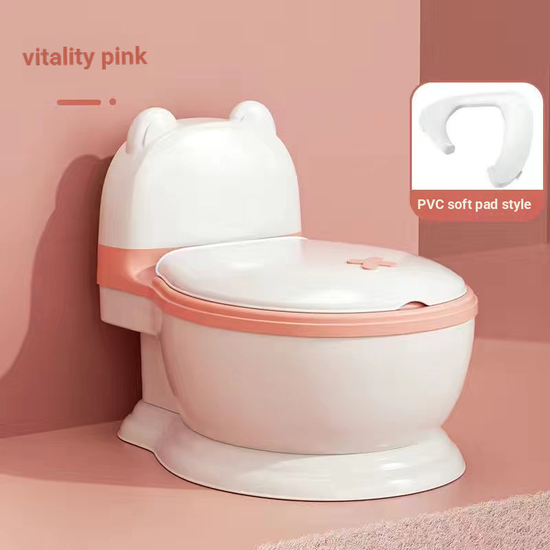 coussinet souple en pvc blanc-rose