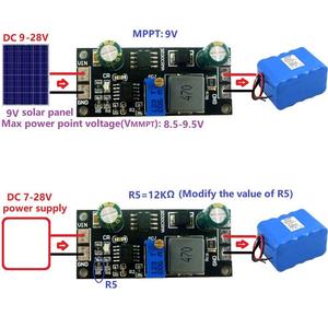 Regolatore solare MPPT 1A 3.2V 3.7V 3.8V 7.4V 11.1V 14.8V litio LiFePO4 titanato modulo caricabatteria scheda di ricarica della batteria - Product Image 3