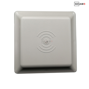 Lector RFID UHF de largo alcance de 4-6m, sistema de Control de acceso de estacionamiento, relé RS232 WG, antena UHF TCP/IP, plástico ABS, 860-960MHz, USB WIFI