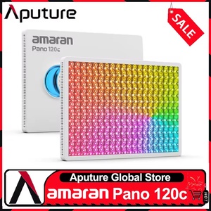 Amaran pano 120C RGB แผงไฟวิดีโอ LED 120W ไฟเติมสำหรับถ่ายภาพและสัมภาษณ์ในการถ่ายทำ - Product Image 1