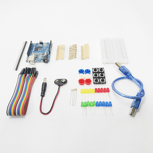 Werkseitiges 13-in-1-Starter-Kit Anpassbares Mini-Breadboard-Lernkit Education & Maker Boards Kompatibel mit Arduino IDE