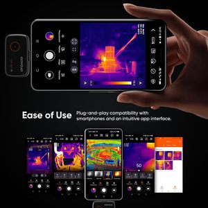 GOYOJO USB-<strong>C</strong> Thermal Imaging Camera for Android, 192x192 IR Resolution, <strong>Infrared</strong> Camera for Inspection &amp; Diagnostics - Product Image 3