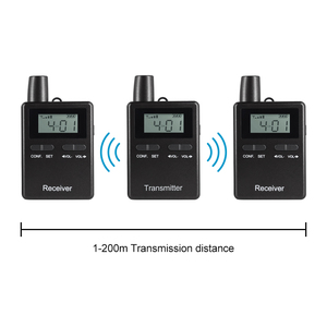 Un modo 80 CH RC2406 fabbrica direttamente garanzia di qualità formazione educativa sistema di guida audio Wireless per guida turistica - Product Image 2