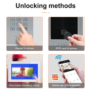 Tuya Villa timbre intercomunicador WiFi Multi-Apartamento monitoreo Video seguridad interfono sistema multifunción sistema de intercomunicación