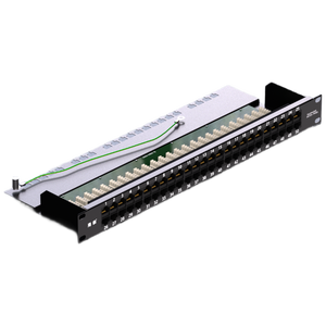 Panel de conexión de telefonía de montaje en rack de 50 puertos 2U | Cableado universal de telecomunicaciones para centros de datos y redes empresariales - Product Image 3