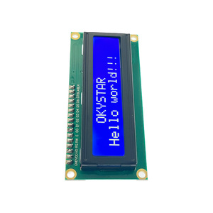 LCD1602 1602 <strong>LCD</strong> Monitor Screen Blacklight 16x2 Character <strong>LCD</strong> Display <strong>Module</strong> 3.3V HD44780 1602A