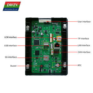 DWIN 5.0 pollici Linux Touch Display Linux5.4 800*480 pixel modulo LCD di livello industriale IPS TFT con Shell Touch Screen - Product Image 4