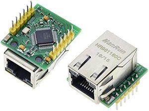 Aismartlink W5500 SPI-zu-LAN-Ethernet-Netzwerk modul <span class=keywords><strong>TCP</strong></span> IP STM32-Schnittstelle 3,3 V 5V für WIZ820io RC5