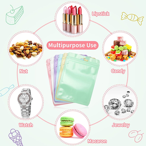 3.5 7G 1Oz ซิปล็อคพลาสติกบรรจุภัณฑ์ Mylar แบบกำหนดเองพิมพ์ผนึกทนเด็กอาหารกระเป๋าเครื่องประดับเครื่องมือทำเล็บ - Product Image 3