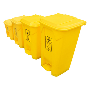Cubo de basura de plástico para limpieza de interiores, contenedor de basura cuadrado individual debajo del cajón de montaje, cubo de basura de cocina extraíble para el hogar - Product Image 2