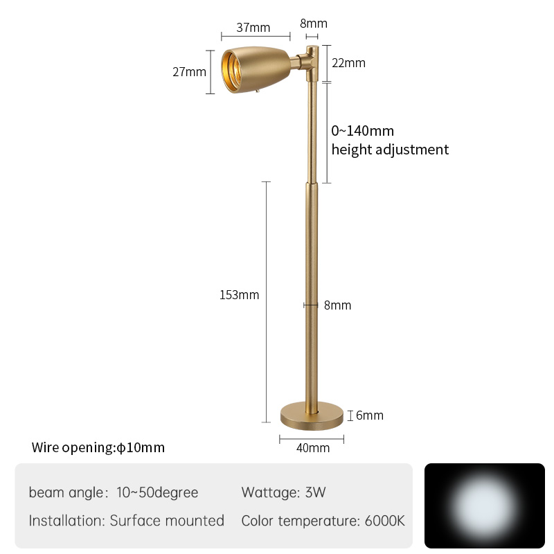 3W-golden-6000K