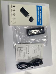 迷你尺寸4合1 USB BT 5.3无线接收器和发射器适配器支持辅助电话呼叫无线适配器 - Product Image 6