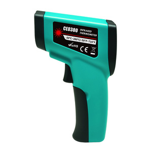 CE8380 (-50-380C) termómetro infrarrojo digital láser de temperatura alta con sensor de temperatura - Product Image 1