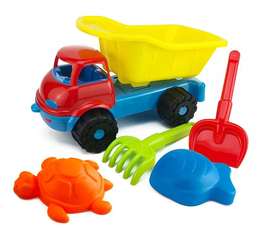 ITTL Plastic play set truck water toy kids sand toys for beach