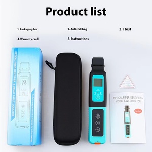 Fiber Cable <strong>Testing</strong> Tool Live Fiber Optical Identifier <strong>4</strong>-<strong>in</strong>-<strong>1</strong> LED Lights Visual Fault Locator - Product Image 5