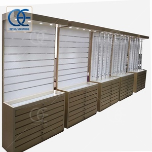 Giá đỡ kính mắt bằng gỗ treo tường, thiết kế hiện đại, tùy chỉnh, trưng bày kính mắt, thiết kế nội thất cửa hàng mắt kính - Product Image 5