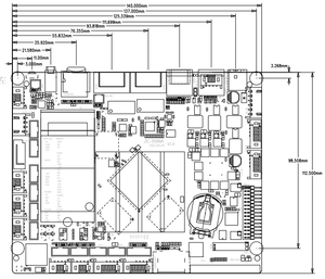 Hochleistungs-RK3588 2K 4K 8K-Video-PCBA & PCB Android 12 Linux-Betriebs system LVDS EDP V-by-One-Schnitts telle 5G WIFI Embedded LCD-Motherboard - Product Image 6