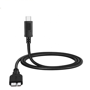 USB Type C 3.1กับ Micro B USB สายข้อมูล3.0สำหรับฮาร์ดไดรฟ์ที่เชื่อมต่อตัวผู้ชนิด C กับสายเชื่อมต่อ Micro B ตัวผู้ - Product Image 3