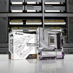 GIGABYTE B650M AORUS AX ICE For New AMD AM5 Socket Desktop <strong>Computer</strong> R7 Series Processor Support DDR5 M-ATX/ATX