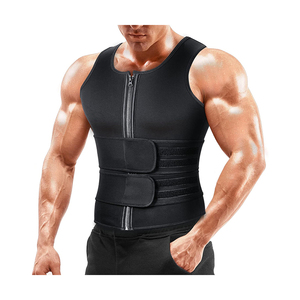 Bền Nâng Cấp Cơ Thể Shaper Phòng Tập Thể Dục Tập Thể Dục Mens Tắm Hơi Phù Hợp Với Đôi Mồ Hôi Vành Đai Tập Thể Dục Phòng Tắm Hơi Vest Eo Huấn Luyện Viên Quần Áo - Product Image 1