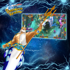 Münz betriebene Poseidons Realm Vgame Videospiel software Fish Tischs piel maschine - Product Image 2