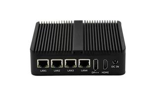 OEM ODM อุตสาหกรรมมินิพีซี N100 quad-core DDR4 4x2.5G LAN & WiFi HD DP fanless Office minipcs SSD + HDD Storage - Product Image 2