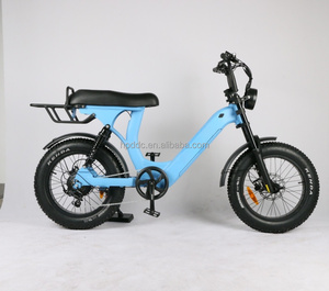 ハイブリッドファット電動スクーターペダルアシストバイク原付スムーズに7速電動レトロバイク2台用更新