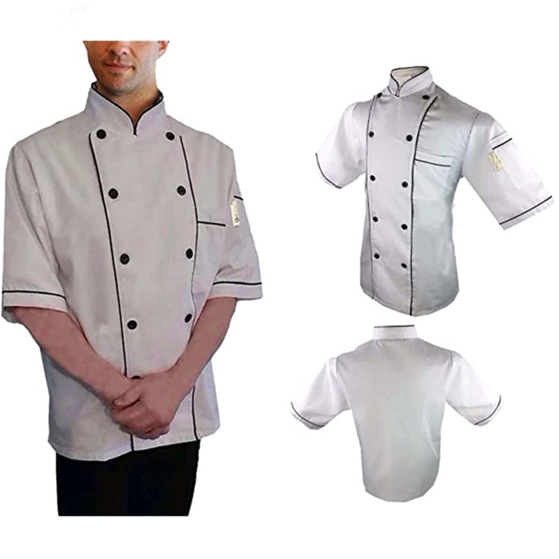 Unisex Wholesale Chef Jacket with Chef Uniform for Restaurant