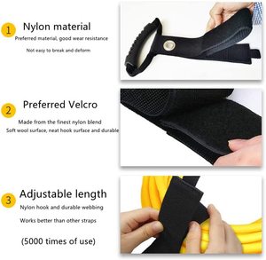 <strong>Hook</strong> and <strong>Loop</strong> Heavy Duty Snap <strong>Hooks</strong> Sling Clips for Outdoor Tactical Backpack <strong>Multi</strong>-<strong>function</strong> Carabiner Storage Straps - Product Image 5