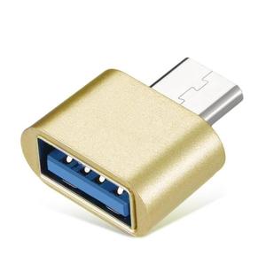 镀金银型c OTG适配器usb2.0型-c otg usb适配器转换器otg usb c型单件 - Product Image 5