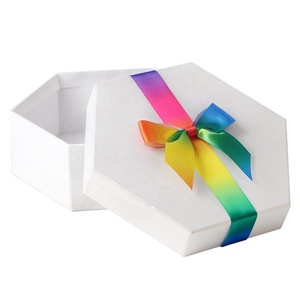 Lazos de satén de arcoíris personalizados de fábrica MSD, lazo elástico de lujo para caja de regalo, lazo de cinta con lazo elástico para embalaje de caja de regalo - Product Image 2