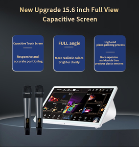 2024 <strong>KTV</strong> 15.6 Inch Touch Screen 5in1 Wifi Professional 4TB Karaoke Machine With Songs <strong>Portable</strong> Karaoke Machine - Product Image 4