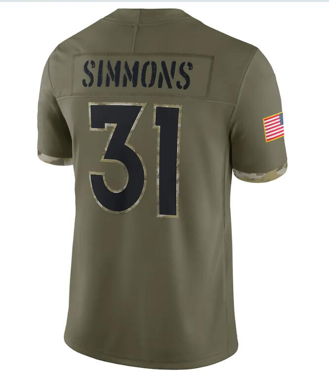 31 Justin Simmons Green